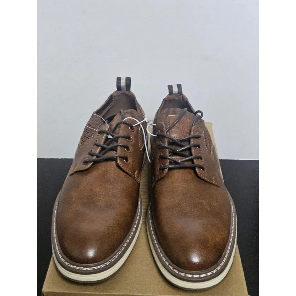 Sz 9 - Steve Madden P-Kenson Hybrid Derby Shoes Brown
